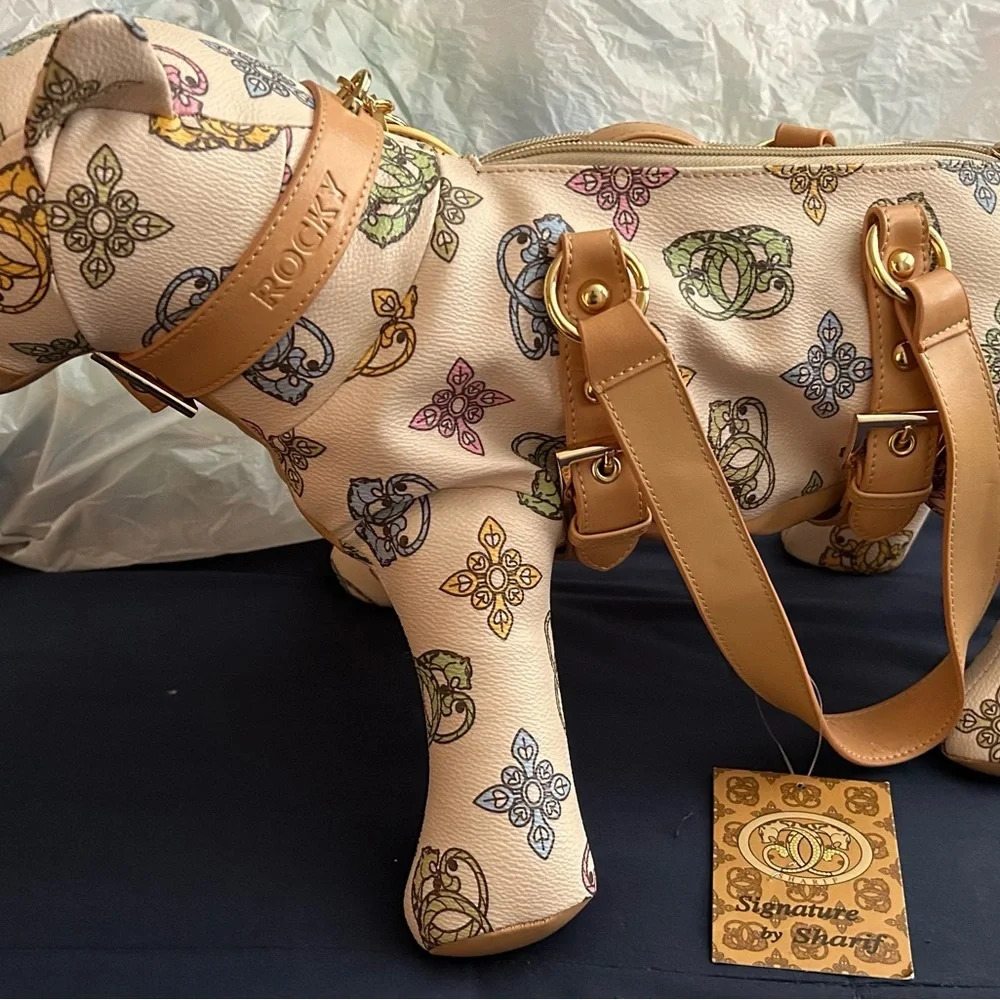 new rare sharif rocky‎ the dog purse​
